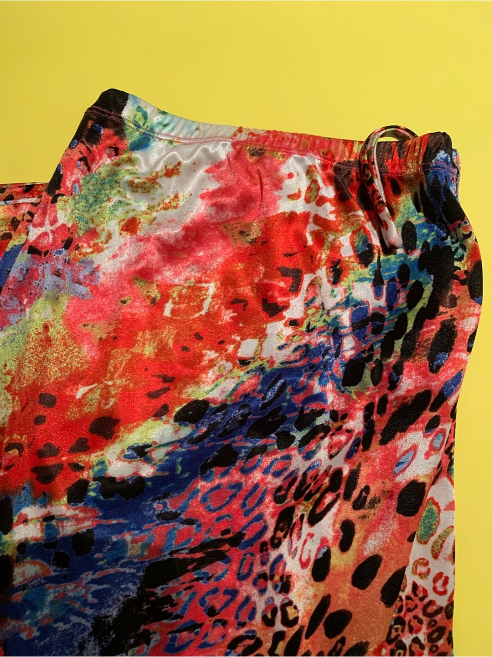 JOSIE BY NATORI COLORFUL, SILKY LOUNGE PANTS. GREAT CONDITION! - Picture 9 of 9